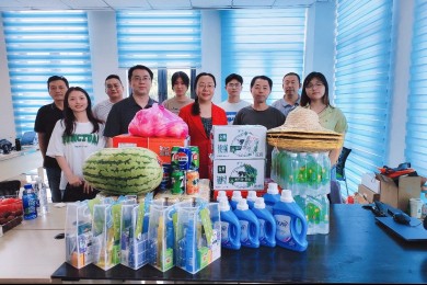 炎炎夏日送清涼，情系現(xiàn)場(chǎng)暖人心—2024夏日慰問(wèn)活動(dòng)第二站
